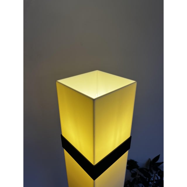 Acrylic Glass Floor Lamp, 1990s For Sale - Image 4 of 14