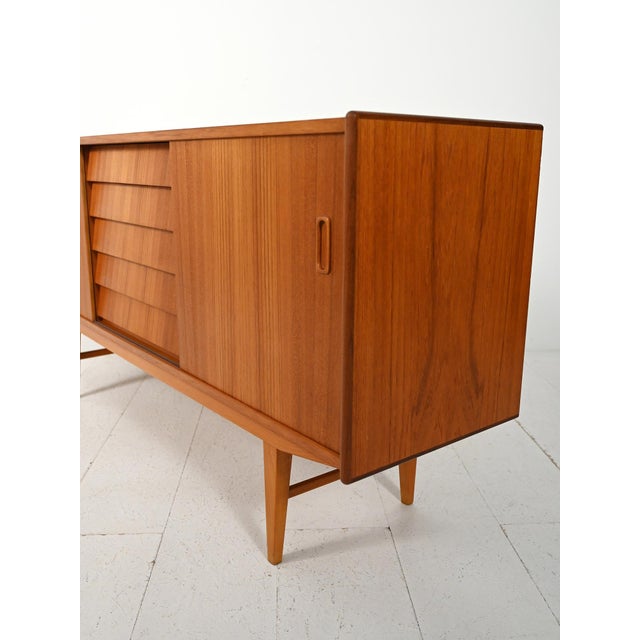 Scandinavian Teak Sideboard from Nils Jonsson, 1960s For Sale - Image 9 of 12