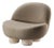 Hygge Armchair Latte Loop by Saccal Design House for Collector For Sale