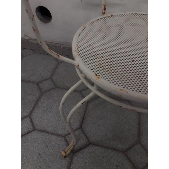 Vintage Garden Chairs in Iron, 1950s, Set of 4 For Sale - Image 3 of 10