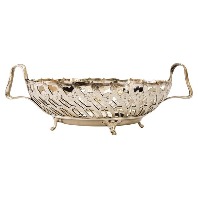 Art Deco Fruit Bowl Vienna Around 1920s For Sale - Image 9 of 9