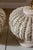 Vintage 1980s Organic Modern Ribbed Woven Wicker Melon Table Lamps, a Pair For Sale - Image 12 of 14