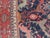 Tribal Large Persian Bidjar Rug With Navy Field and Red Border Floral Design For Sale - Image 3 of 16