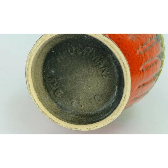 Mid-Century Model 73 30 Vase or Jug with Abstract Decor from Bay Keramik, 1960s For Sale - Image 6 of 10