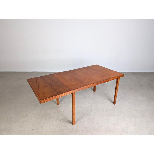 Midcentury Modern Dining Table in Teak For Sale - Image 9 of 11