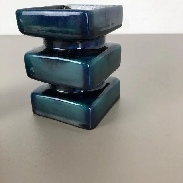 Pottery Vases or Art Objects by Cari Zalloni for Steuler, Germany, 1970s, Set of 2 For Sale - Image 12 of 18