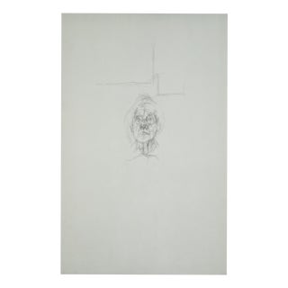 A. Giacometti, Portrait of the Mother, 1963, Paper For Sale