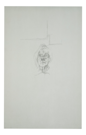 A. Giacometti, Portrait of the Mother, 1963, Paper
