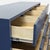 Navy Blue Room & Board Copenhagen Modern Navy 10-Drawer Dresser For Sale - Image 8 of 10