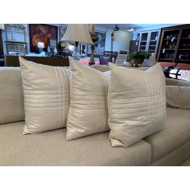 2020s Thom Filicia for Eastern Accents Reflection Throw Pillows, Set of Three For Sale - Image 5 of 12