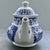 English Vintage 1977 Silver Jubilee Queen Elizabeth II Commemorative Blue & White Broadhurst Tea Set: Teapot, Milk Jug, Tea Plate - Set of 3 For Sale - Image 3 of 18