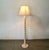 1970’s Hollywood Regency Barley Twist Metal Floor Lamp For Sale - Image 10 of 12