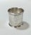 Victorian Antique Sterling Silver Napkin Ring With Script Monogram For Sale - Image 3 of 8