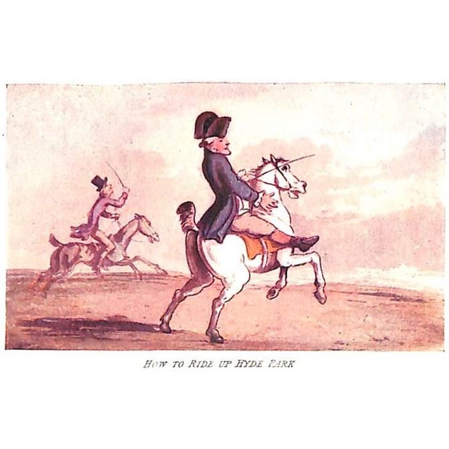 Traditional "Academy for Grown Horsemen" 1905 Gambado, Geoffrey Esq. For Sale - Image 3 of 10