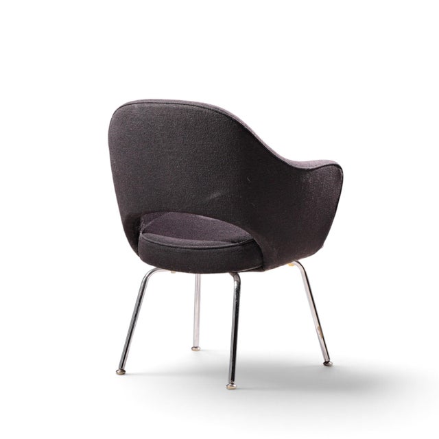 Metal Eero Saarinen for Knoll Mid Century Executive Dining Chair For Sale - Image 7 of 10