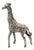 Vintage Italian Handmade Silver Giraffe Figurine, 1970s For Sale