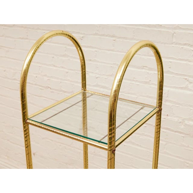Gold Hollywood Regency Shelf For Sale - Image 10 of 10