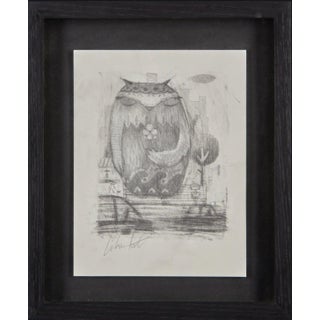 Graham Carter, Waiting With Owl For Sale