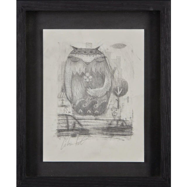 Graham Carter, Waiting With Owl For Sale