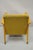 Mid 20th Century Vintage Mid-Century Blonde Wood Paddle Arm Club Lounge Chair For Sale - Image 10 of 12