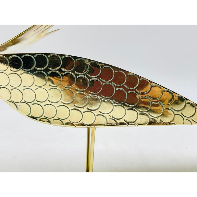 Vintage Brass Bird Sculpture by Oswaldo Guayasamín, Signed, Latin American Art For Sale - Image 16 of 18