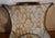 1930 Pair French Carved Mahogany High-Back Living Room Chairs / Spring-Seat For Sale - Image 4 of 18
