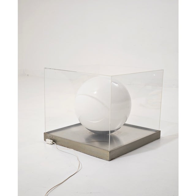 Table Lamp in Glass, Acrylic Glass and Metal, Italy, 1970 For Sale - Image 17 of 18