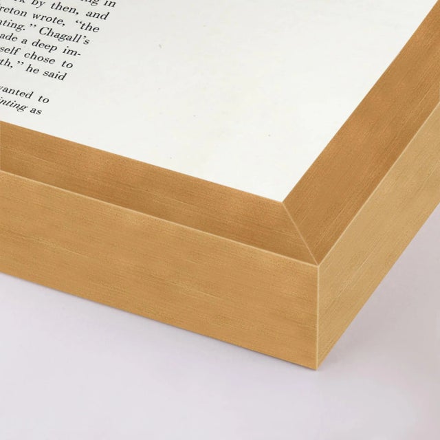 Contemporary Purple Figures Set of 4 by Virginia Chamlee in Gold Frame, XS Art Print For Sale - Image 3 of 6