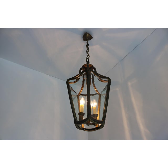 Edwardian Jugendstil Hall Pendant Lantern, 1890s For Sale - Image 12 of 12