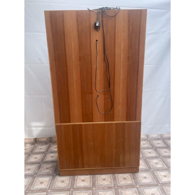 Danish Illuminated Teak Display Cabinet For Sale - Image 14 of 18