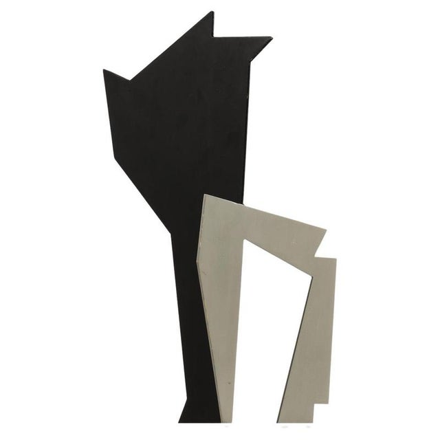 Lars Erik Falk, Abstract Sculpture, 1954, Lacquered Metal For Sale - Image 6 of 6