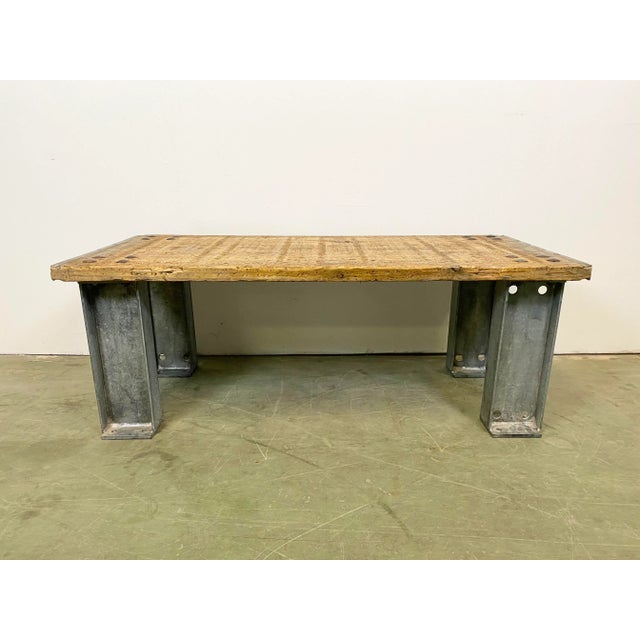 Industrial Coffee Table, 1960s For Sale - Image 14 of 14