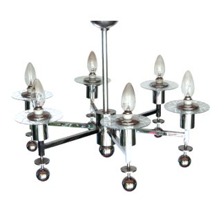 Bauhaus Chandelier by Emil Fahrenkamp , 1928 For Sale