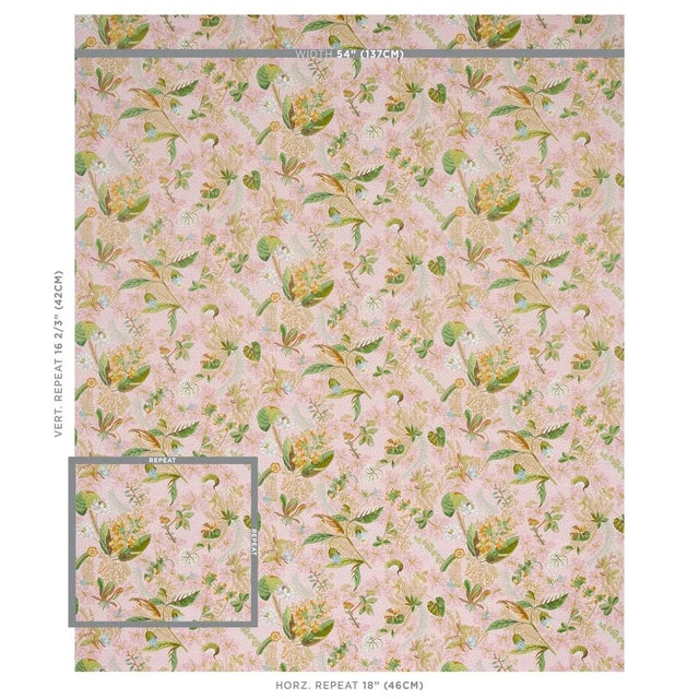 Blackwell Linen’s exquisitely detailed botanical forms stand out against a background of faint silhouettes of seaweed,...