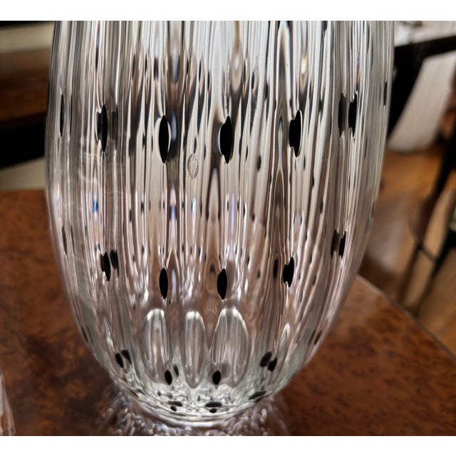 Mid-Century Modern Murano Glass Vases, 1970s, Set of 2 For Sale - Image 3 of 10