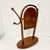 1940s Vintage Italian Boho Chic Bentwood Sticks and Ball Tabletop Mirror With Hat Rack, After Franco Albini For Sale - Image 12 of 16
