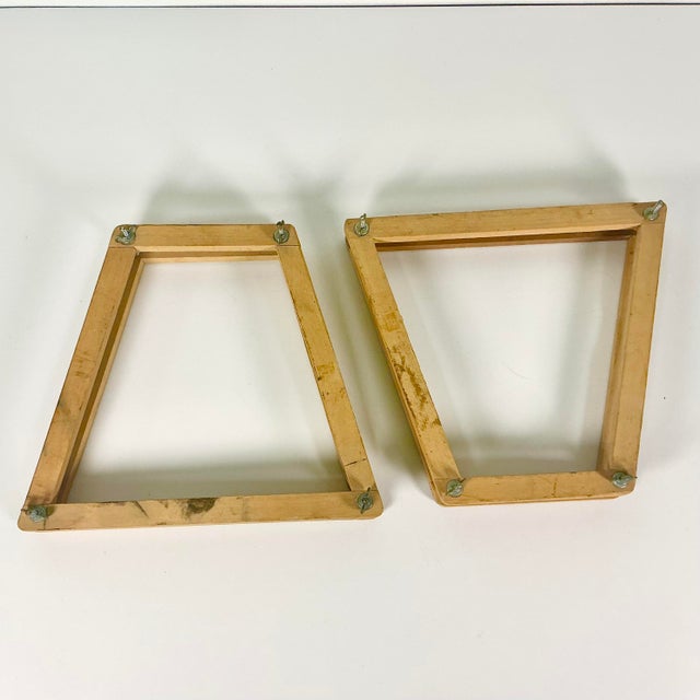 Early 20th Century Vintage Americana Sports Wood Tennis Racket Press - A Pair For Sale - Image 5 of 8