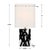 Contemporary Uttermost Stick With It Mini Lamp For Sale - Image 3 of 11