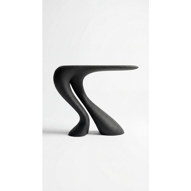 Sculptural 3D-Printed Sand Console Table by Blacksand Lab For Sale - Image 6 of 6