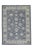 Gray Early 21st Century Gray & Blue Floral Design Handwoven Wool Turkish Oushak Rug 9' X 11'10" For Sale - Image 8 of 8