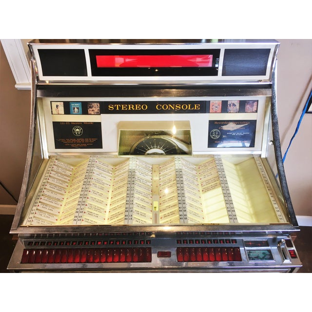 This 1960’s Wurlitzer Model 3000 Juke Box has a sound quality that is beyond outstanding. I am sitting here right now...