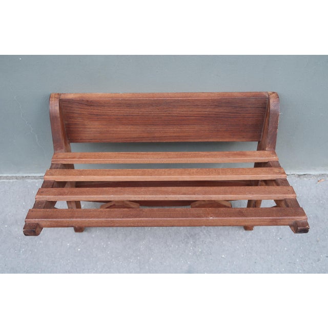 1950s Wall-Mounted danishTeak Coat Hanger For Sale - Image 9 of 11
