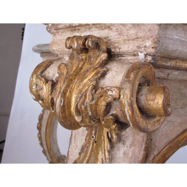 Italian Late 18th Century Italian Console Table For Sale - Image 3 of 13