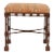Antique Chippendale Style Mahogany Stool For Sale