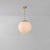 Contemporary Glass Globe Opal 60 Pendant Light by Schwung For Sale - Image 3 of 7