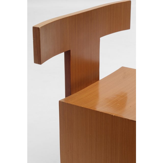 Modern Accent Chair in Light Wood, 1960s For Sale - Image 11 of 14