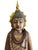 18th Century Tall Hand Carved Burmese Wood Buddha Sculpture For Sale In San Francisco - Image 6 of 10