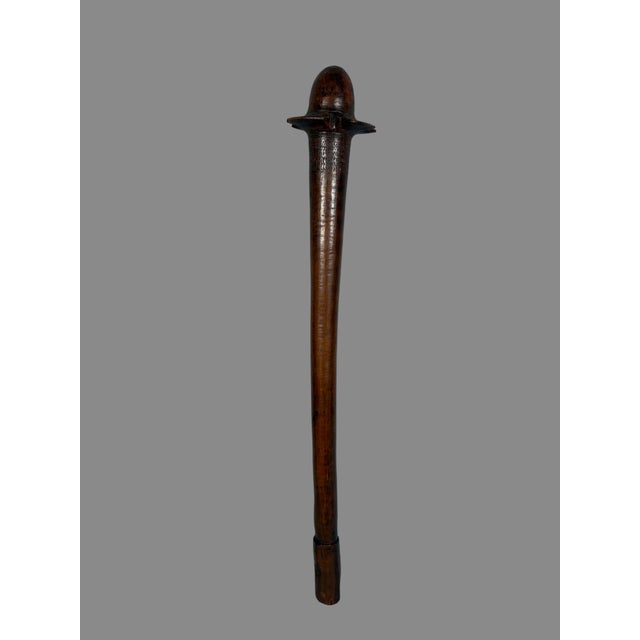 Phallic War Club with a Phallic Head, Kanak, New Caledonia For Sale - Image 6 of 7