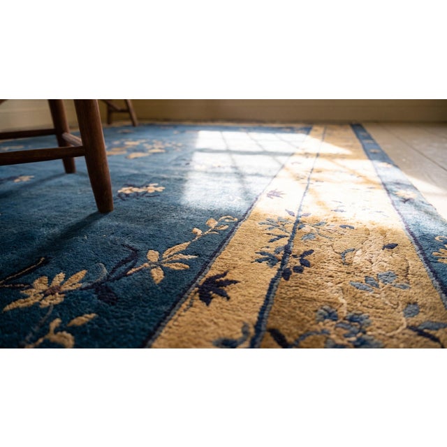 Early 20th Century Chinese Peking Carpet For Sale - Image 11 of 11