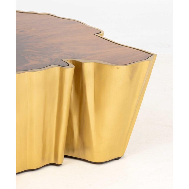 Brown Brabbu "Sequoia" Center Table For Sale - Image 8 of 10